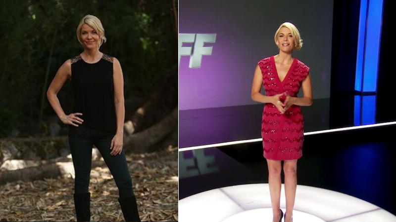 McKenzie Westmore’s looks for the introduction and the reveal stage.
